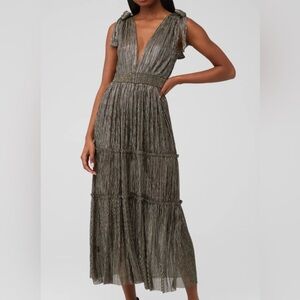 green emerald velvet dress RAY DRESS – Sabina Musayev USA main image 0